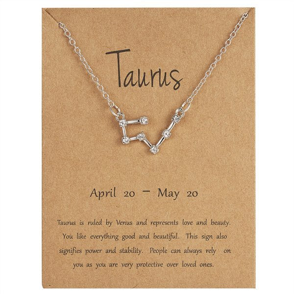 Constellation Zodiac Sign Necklace