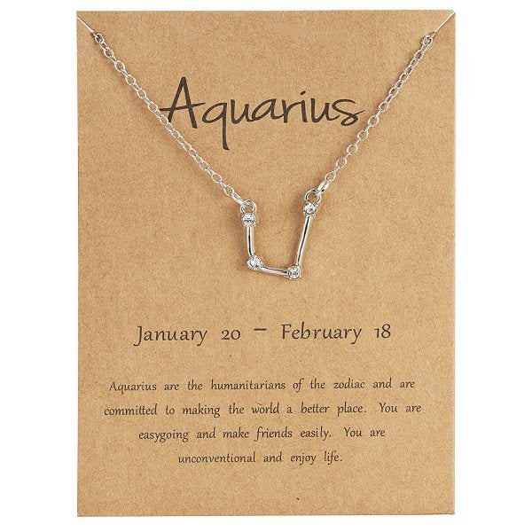 Constellation Zodiac Sign Necklace