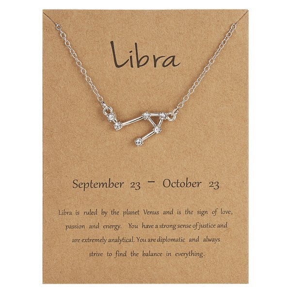 Constellation Zodiac Sign Necklace