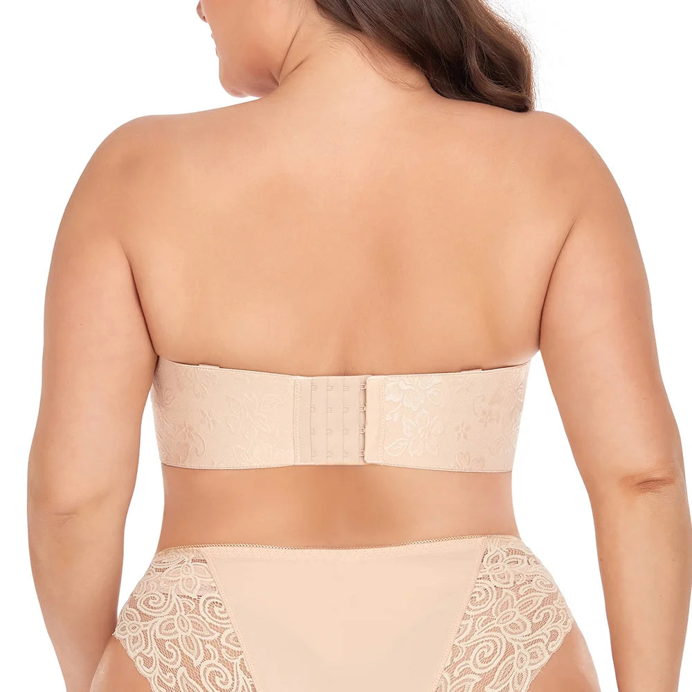 Women's Strapless Minimizer Bras for Big Bust
