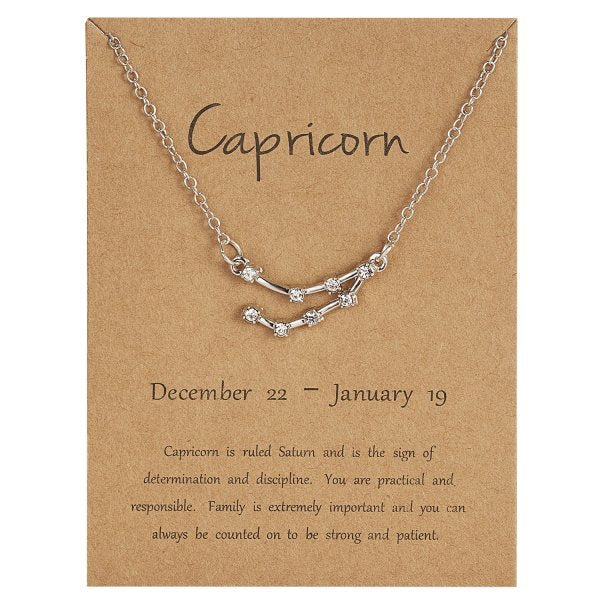 Constellation Zodiac Sign Necklace