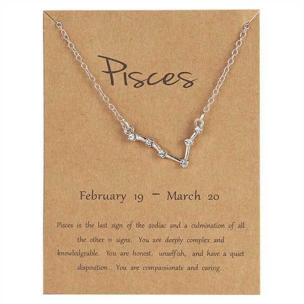 Constellation Zodiac Sign Necklace
