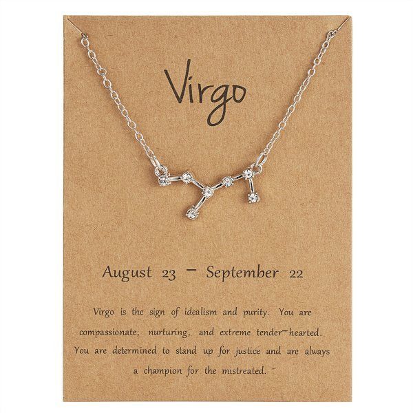 Constellation Zodiac Sign Necklace