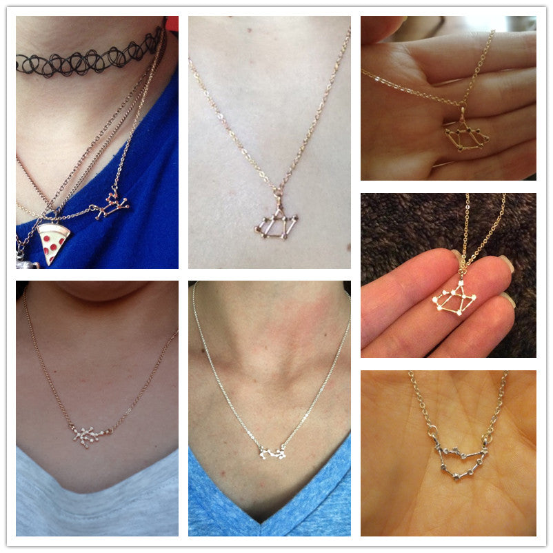 Constellation Zodiac Sign Necklace