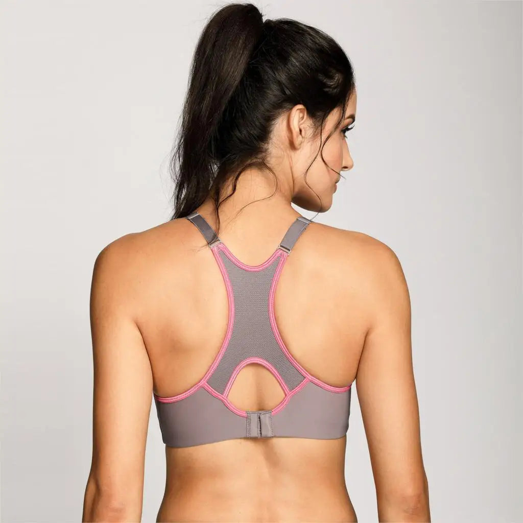 SYROKAN Sports Bra Women Push Up Full Support High Impact Racerback Lightly Lined Underwire 2023 New Undrwear Bras Shockproof