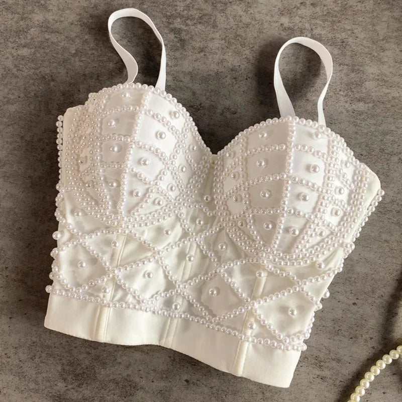 Full Beads Corset Top