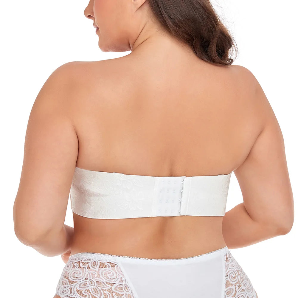 Women's Strapless Minimizer Bras for Big Bust