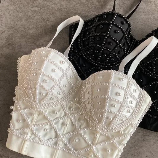 Full Beads Corset Top