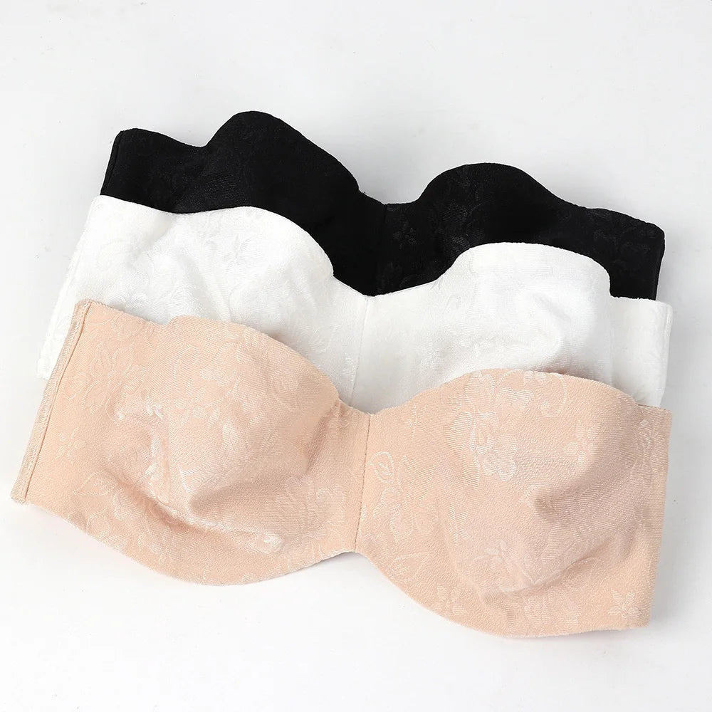 Women's Strapless Minimizer Bras for Big Bust