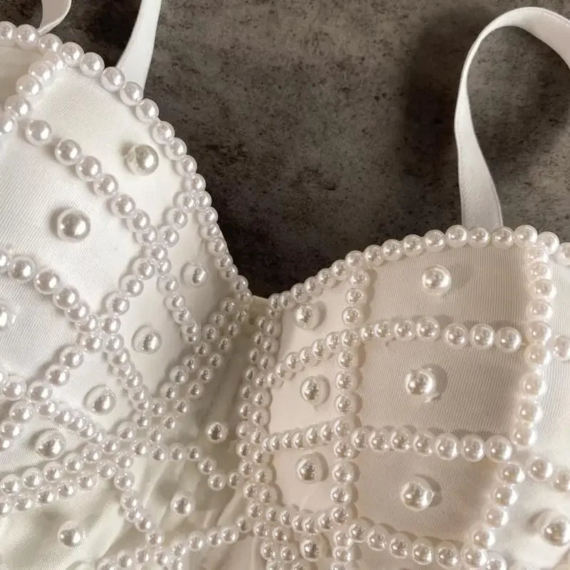 Full Beads Corset Top