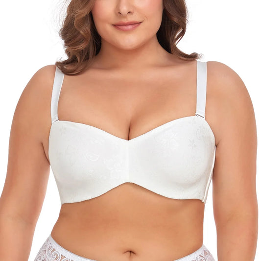 Women's Strapless Minimizer Bras for Big Bust