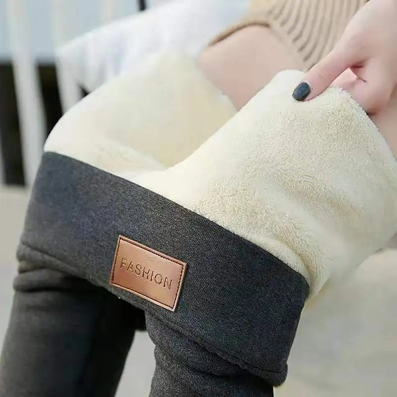 Women's  High Waist Winter Thermal  Leggings