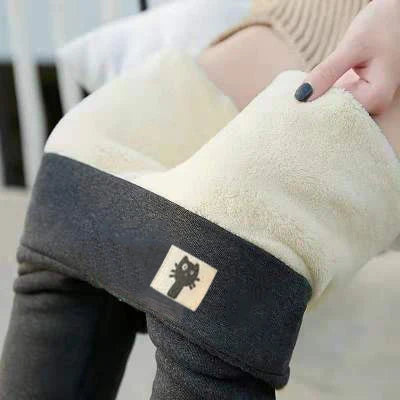 Women's  High Waist Winter Thermal  Leggings