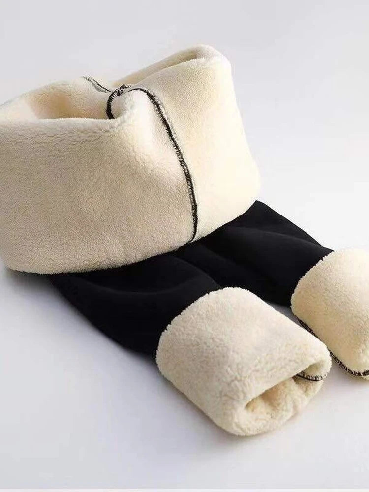 Women's  High Waist Winter Thermal  Leggings