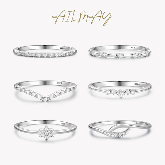 Minimalist Fine Silver Rings